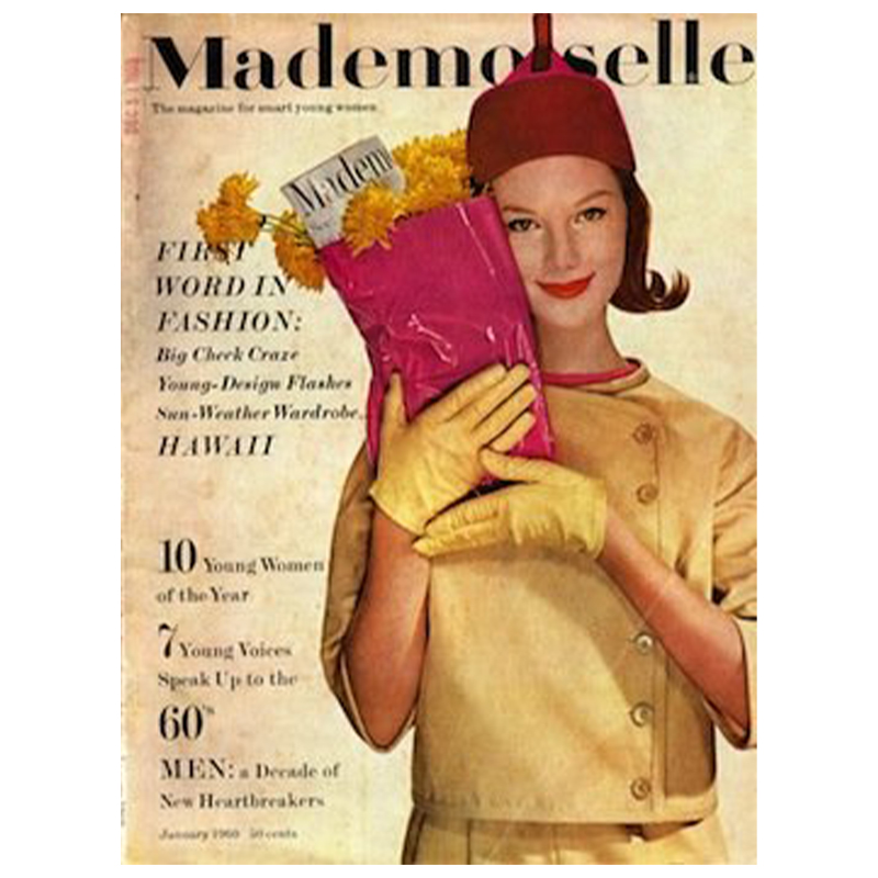 Постер Mademoiselle Cover 1960 January  в Челябинске | Loft Concept 