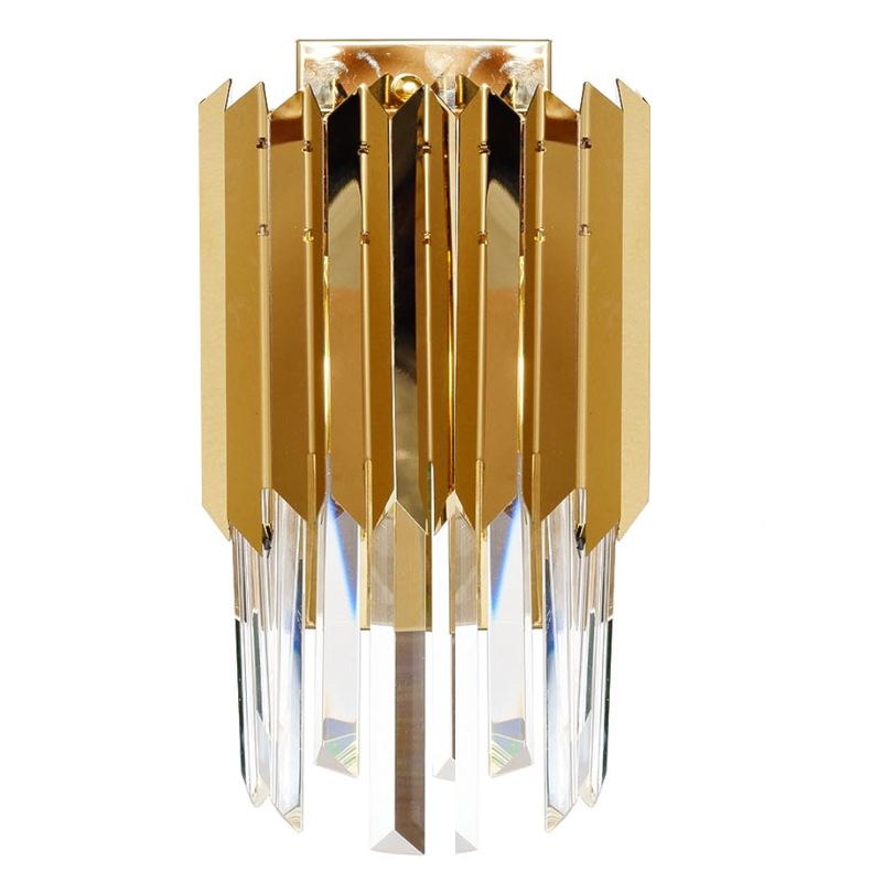 Бра Empire Suspension S Глянцевое золото Прозрачное Стекло Бра Empire Suspension S Глянцевое золото Прозрачное Стекло в Челябинске | Loft Concept