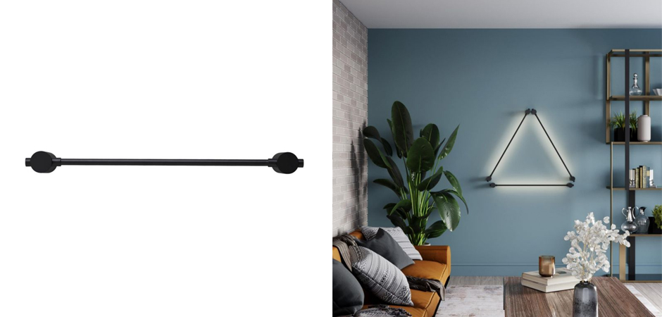 Черное светодиодное бра Trumpet tube Черное светодиодное бра Trumpet tube - Loft-Concept в Челябинске