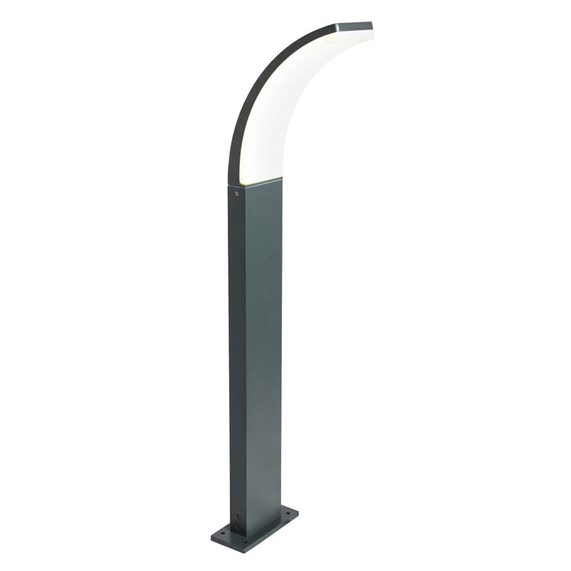 Уличный светильник Bogen Street Lamp Черный Белый Уличный светильник Bogen Street Lamp Черный Белый в Челябинске | Loft Concept