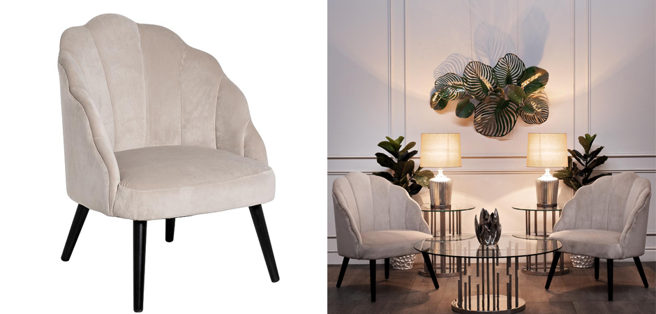 Кресло FolioFlower Armchair beige Кресло FolioFlower Armchair beige - Loft-Concept в Челябинске