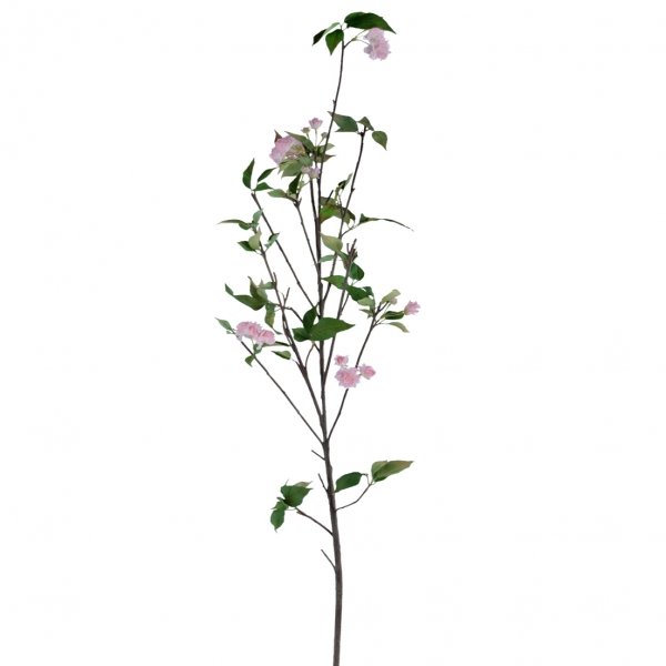 Декоративный искусственный цветок Blooming Tree Зеленый Белый Розовый Декоративный искусственный цветок Blooming Tree Зеленый Белый Розовый в Челябинске | Loft Concept