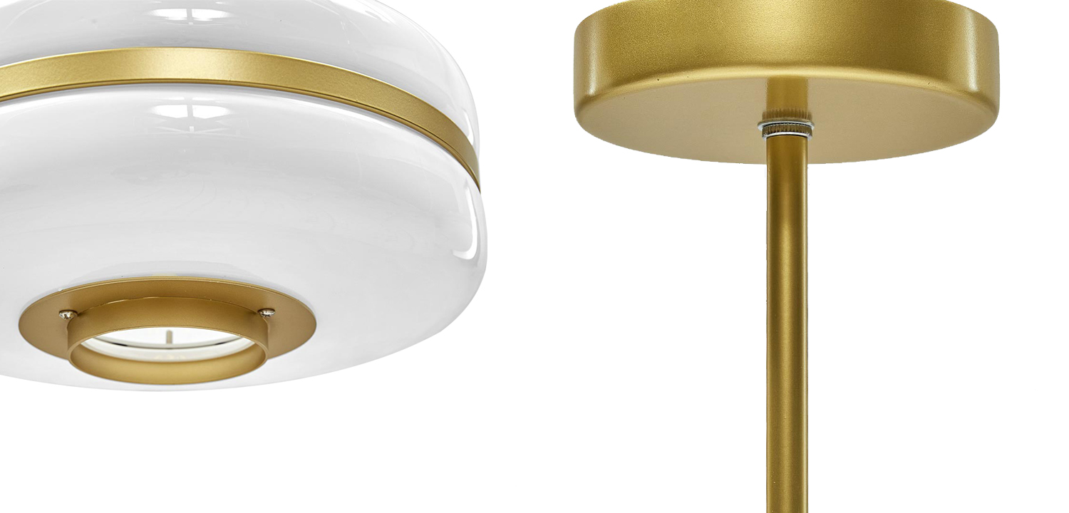 Подвесной светильник BERT FRANK Pendant Lamp Белый - фото