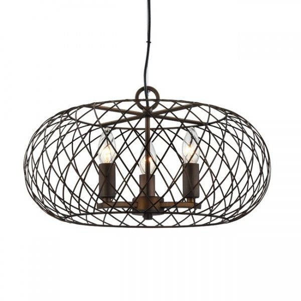 Люстра Garbege Pendant Коричневый Люстра Garbege Pendant Коричневый в Челябинске | Loft Concept