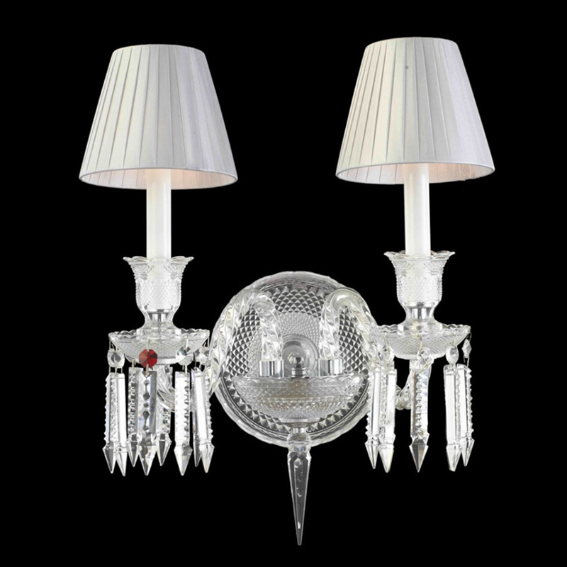 Бра BACCARAT Solstice Comete Wall Lamp 2 Прозрачное Стекло Бра BACCARAT Solstice Comete Wall Lamp 2 Прозрачное Стекло в Челябинске | Loft Concept