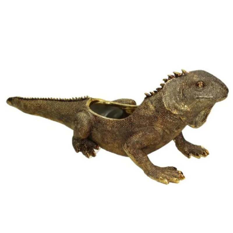 Кашпо Игуана Lizard Vase Бронза Кашпо Игуана Lizard Vase Бронза в Челябинске | Loft Concept