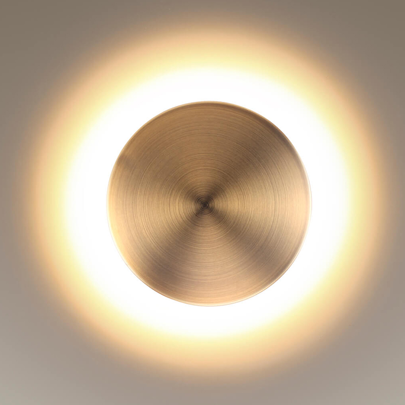 Бра Disco Piatto Bronze Sconce Бронза Бра Disco Piatto Bronze Sconce Бронза в Челябинске | Loft Concept