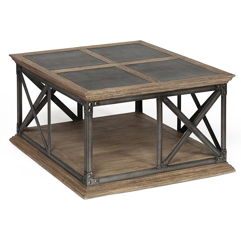 Журнальный стол Provence Jacob Table Темный дуб Журнальный стол Provence Jacob Table Темный дуб в Челябинске | Loft Concept