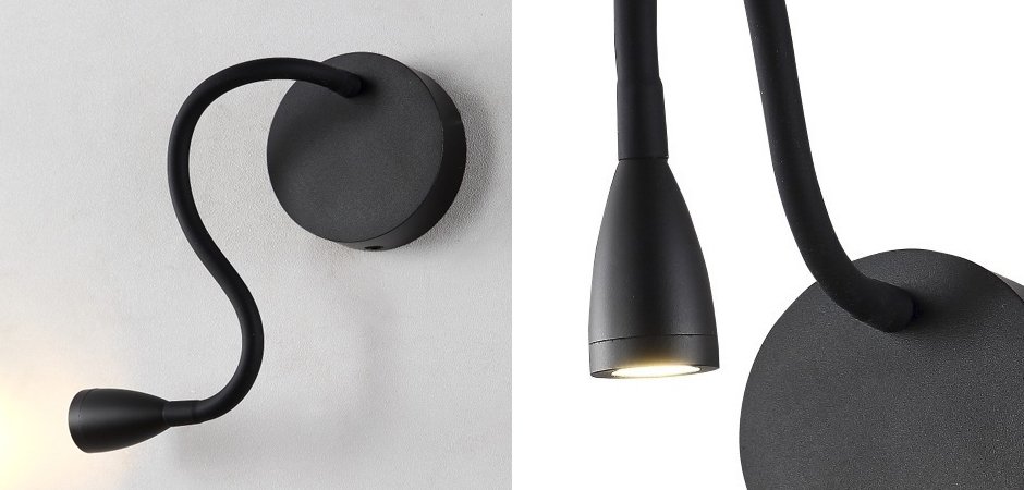 Бра Bent Black Sconces Бра Bent Black Sconces - Loft-Concept в Челябинске