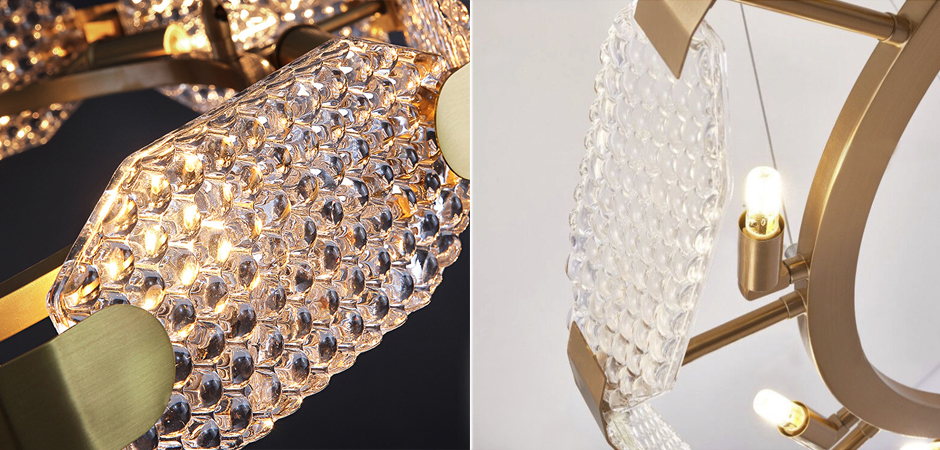 Люстра Ring shaped crystal chandelier Люстра Ring shaped crystal chandelier - Loft-Concept в Челябинске