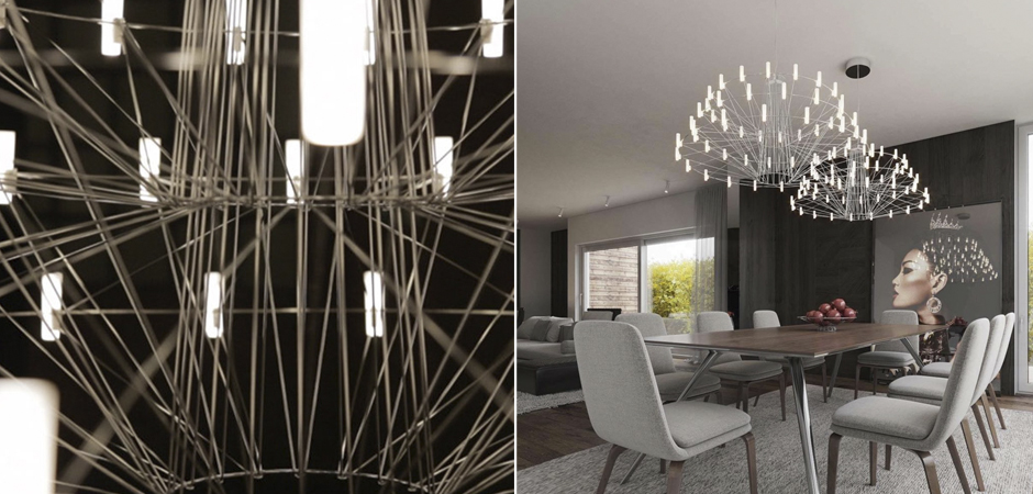 Люстра Moooi Coppelia Nickel Люстра Moooi Coppelia Nickel - Loft-Concept в Челябинске