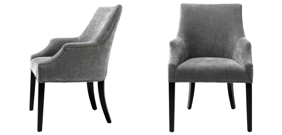 Стул Eichholtz Dining Chair Legacy grey Стул Eichholtz Dining Chair Legacy grey - Loft-Concept в Челябинске