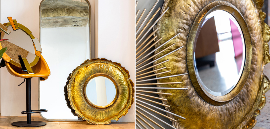 Зеркало Chlodio Golden Petals Mirror Зеркало Chlodio Golden Petals Mirror - Loft-Concept в Челябинске