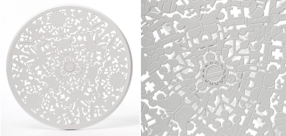 Обеденный стол Seletti Industry Collection ALUMINIUM TABLE – WHITE Обеденный стол Seletti Industry Collection ALUMINIUM TABLE – WHITE - Loft-Concept в Челябинске