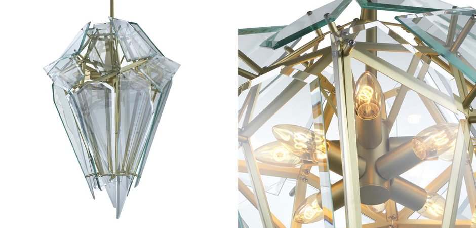 Люстра Chandelier Shard gold Люстра Chandelier Shard gold - Loft-Concept в Челябинске