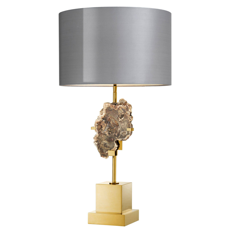 Настольная лампа Eichholtz Table Lamp Divini Золотой Серебряный Коричневый Настольная лампа Eichholtz Table Lamp Divini Золотой Серебряный Коричневый в Челябинске | Loft Concept