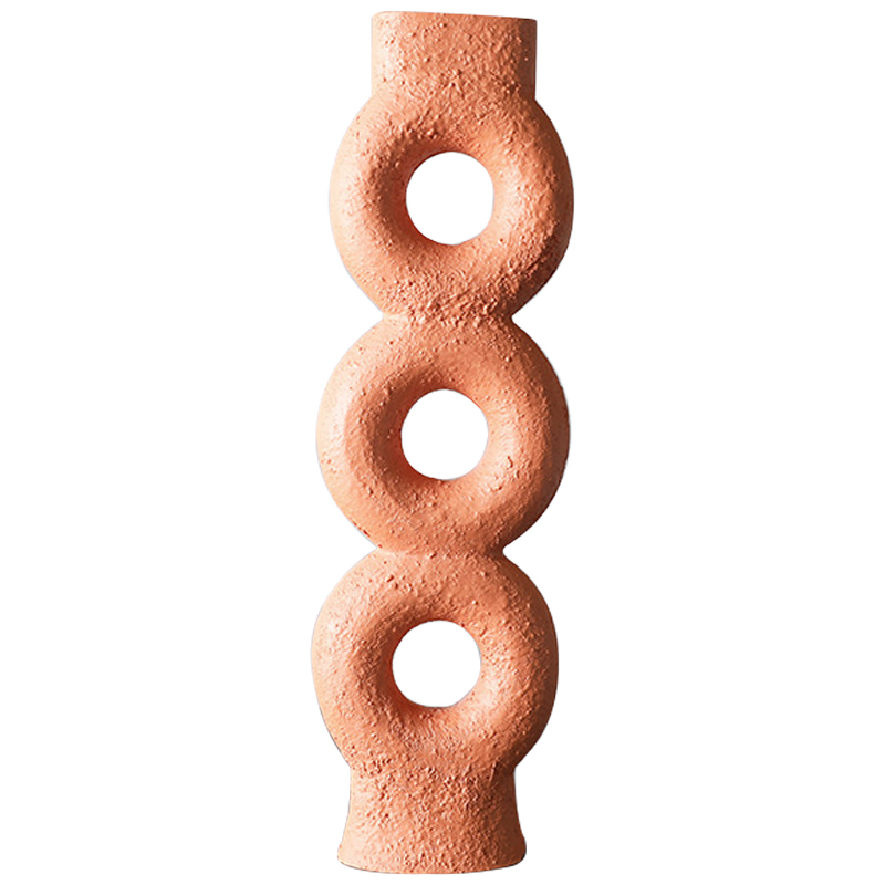 Ваза Sculpted Ceramic Vase by Faina Коричневый Ваза Sculpted Ceramic Vase by Faina Коричневый в Челябинске | Loft Concept