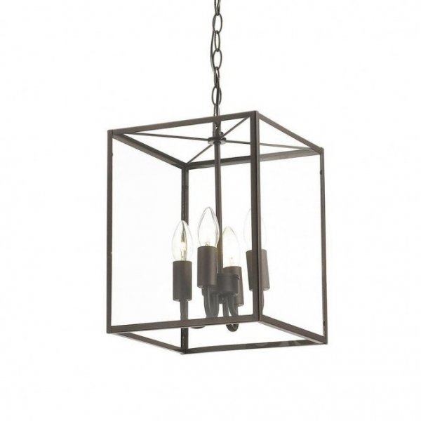 Подвесной светильник Loft Industrial Ortogonal Pendant Cube Brown 4 Прозрачное Стекло Коричневый Подвесной светильник Loft Industrial Ortogonal Pendant Cube Brown 4 Прозрачное Стекло Коричневый в Челябинске | Loft Concept