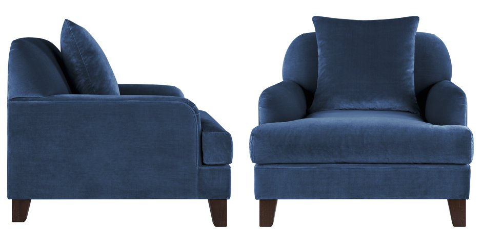 Кресло Grace Deep Blue Кресло Grace Deep Blue - Loft-Concept в Челябинске