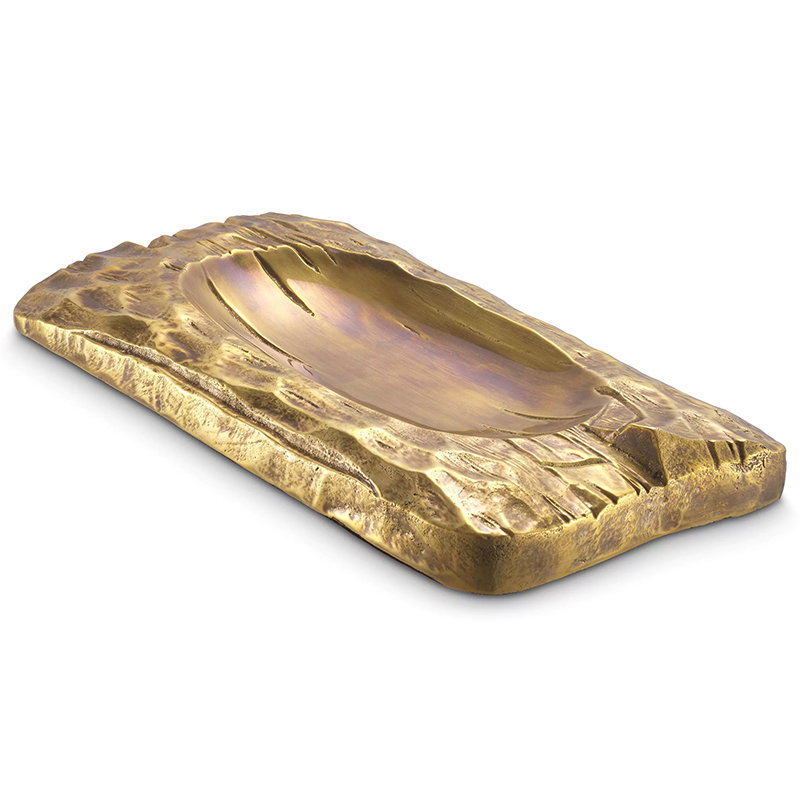Поднос Eichholtz Tray Chiasso Brass Латунь Античная полированная Поднос Eichholtz Tray Chiasso Brass Латунь Античная полированная в Челябинске | Loft Concept