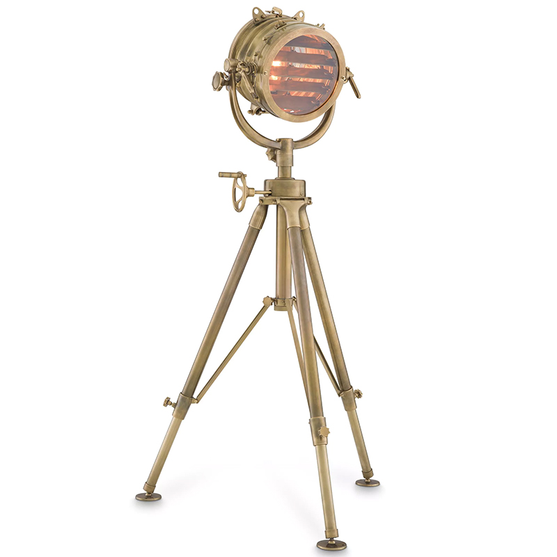 Торшер Eichholtz Floor Lamp Royal Master Sealight Brass Латунь Торшер Eichholtz Floor Lamp Royal Master Sealight Brass Латунь в Челябинске | Loft Concept