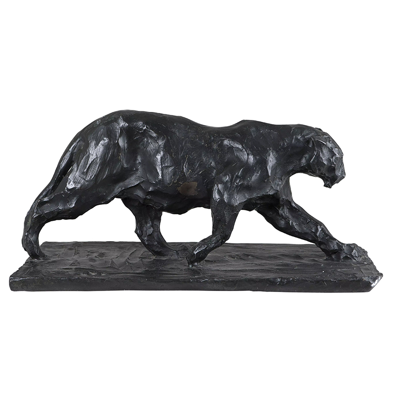 Декоративная статуэтка Eichholtz Jaguar Art Deco Черный Декоративная статуэтка Eichholtz Jaguar Art Deco Черный в Челябинске | Loft Concept