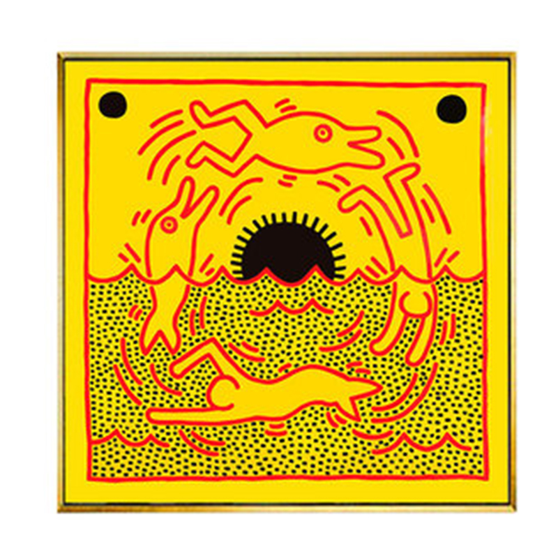 Постер Keith Haring 12 Мульти Постер Keith Haring 12 Мульти в Челябинске | Loft Concept