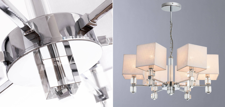 Люстра Tradonico Chandelier Chromium Люстра Tradonico Chandelier Chromium - Loft-Concept в Челябинске