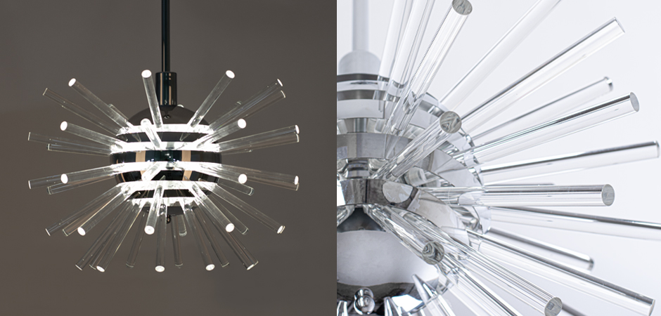 Bakalowits Miracle Sputnik Chandelier with Crystal Glass Rods Bakalowits Miracle Sputnik Chandelier with Crystal Glass Rods - Loft-Concept в Челябинске