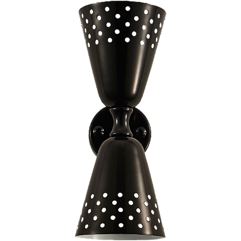 Бра Delightfull Cairo Perforation Black Черный Бра Delightfull Cairo Perforation Black Черный в Челябинске | Loft Concept