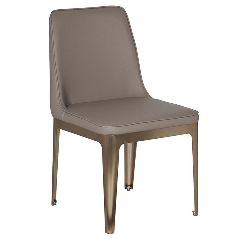 Стул Vohaul Chair light gray Светло-серый Медь Стул Vohaul Chair light gray Светло-серый Медь в Челябинске | Loft Concept