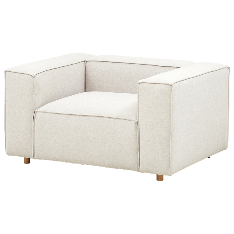 Кресло Hamelin White Armchair Молочный Кресло Hamelin White Armchair Молочный в Челябинске | Loft Concept