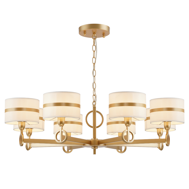 Люстра Guenael Chandelier 90 Золотой Белый в Челябинске | Loft Concept 