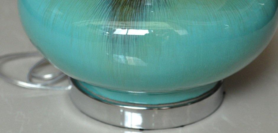 Настольная лампа Средиземноморская глазурь - фото №3