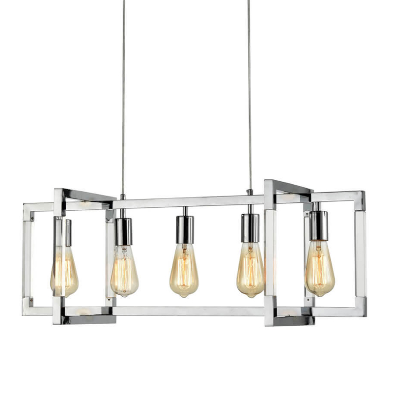 Люстра Baris Chandelier Хром Люстра Baris Chandelier Хром в Челябинске | Loft Concept