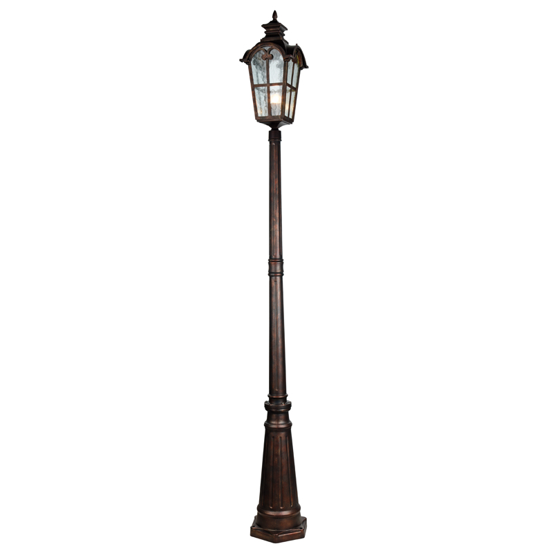 Уличный светильник Curtis Street lamp Темная бронза Прозрачное Стекло Уличный светильник Curtis Street lamp Темная бронза Прозрачное Стекло в Челябинске | Loft Concept