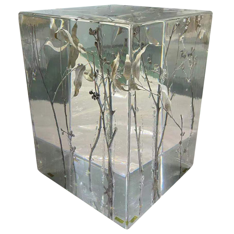 Столик из прозрачного акрила Clear Crystal Display Pedestal with Branches II Прозрачный Столик из прозрачного акрила Clear Crystal Display Pedestal with Branches II Прозрачный в Челябинске | Loft Concept