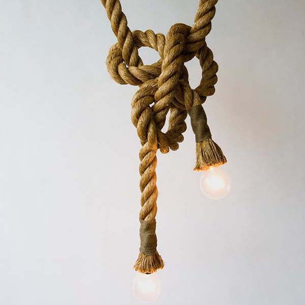 Подвесной светильник Rope Double Подвесной светильник Rope Double в Челябинске | Loft Concept