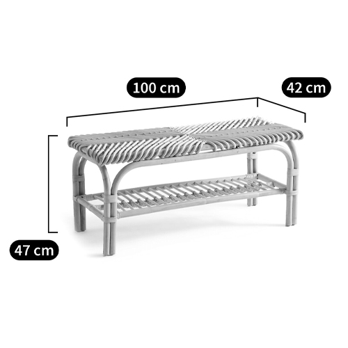 Скамья из ротанга Saveria Rattan Bench Скамья из ротанга Saveria Rattan Bench в Челябинске