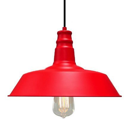 Подвесной светильник Loft Red Bell Красный Подвесной светильник Loft Red Bell Красный в Челябинске | Loft Concept