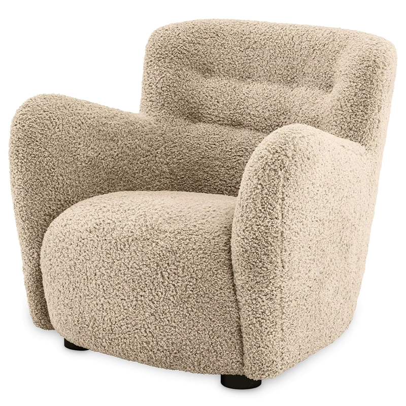 Кресло Eichholtz Chair Bixby Песочный в Челябинске | Loft Concept 