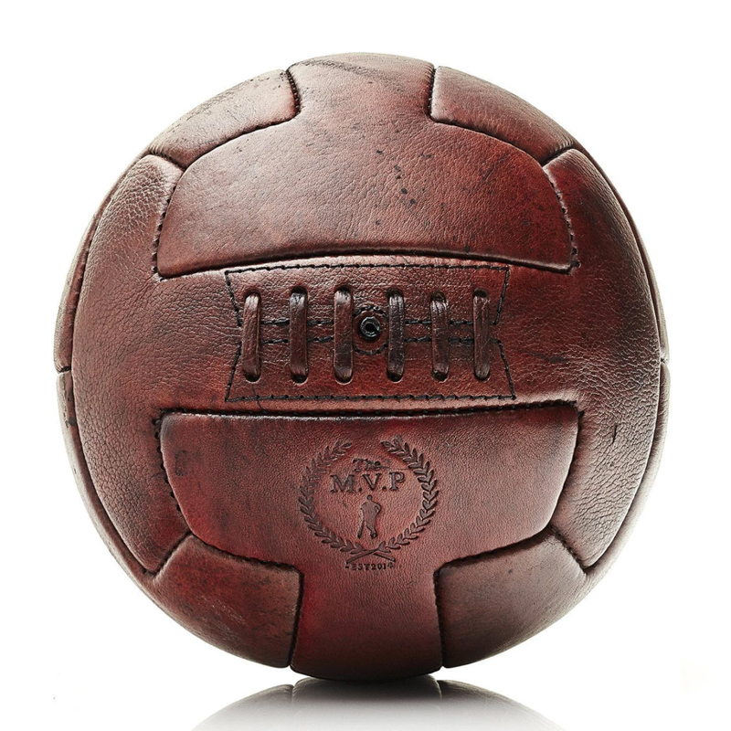 Футбольный Мяч из коричневой Кожи RETRO HERITAGE BROWN LEATHER T SOCCER BALL Коричневый винтаж Футбольный Мяч из коричневой Кожи RETRO HERITAGE BROWN LEATHER T SOCCER BALL Коричневый винтаж в Челябинске | Loft Concept
