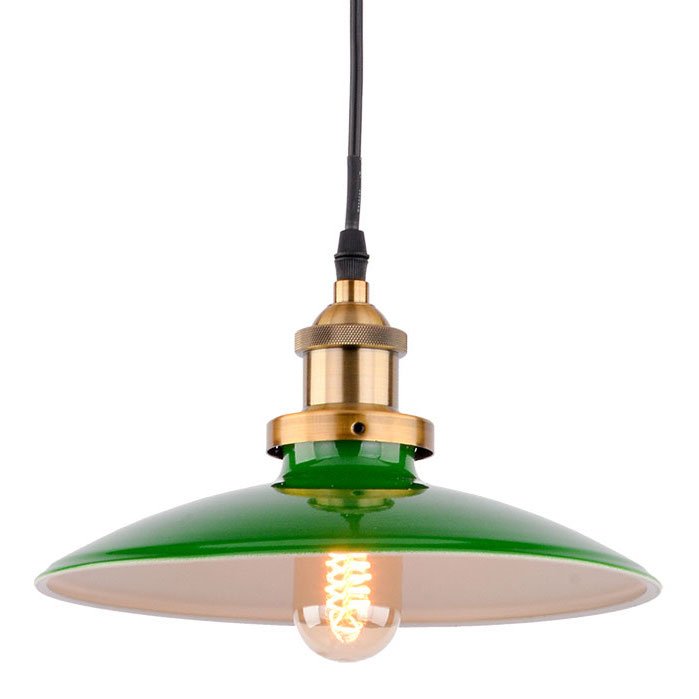 Подвесной светильник Billiards Light Pendant Черный Зеленый Подвесной светильник Billiards Light Pendant Черный Зеленый в Челябинске | Loft Concept