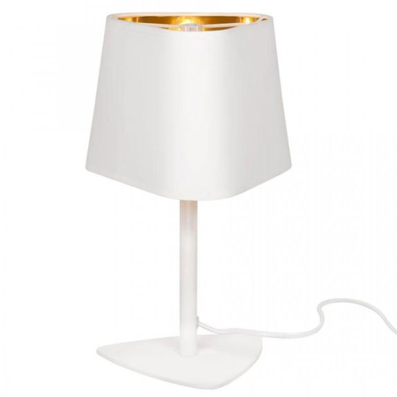 Настольная Лампа Designheure Lighting Table Lamp White Белый Золотой Настольная Лампа Designheure Lighting Table Lamp White Белый Золотой в Челябинске | Loft Concept