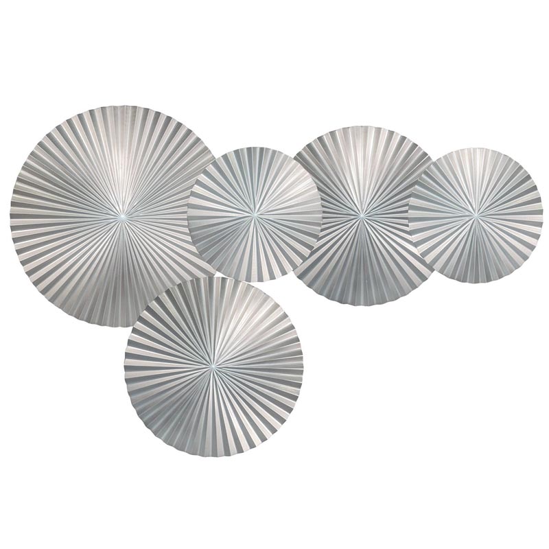 Арт-объект Apollo Silver Wall Plaque Disc 5 Серебряный Арт-объект Apollo Silver Wall Plaque Disc 5 Серебряный в Челябинске | Loft Concept