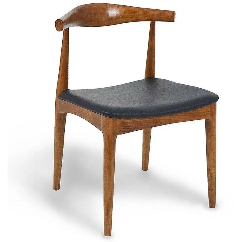 Стул Elbow HANS J.WEGNER Темный Ясень Коричневый Черный Стул Elbow HANS J.WEGNER Темный Ясень Коричневый Черный в Челябинске | Loft Concept