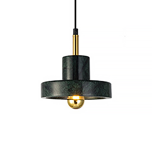 Подвесной светильник Tom Dixon Stone Pendant Black Черный Золотой Подвесной светильник Tom Dixon Stone Pendant Black Черный Золотой в Челябинске | Loft Concept