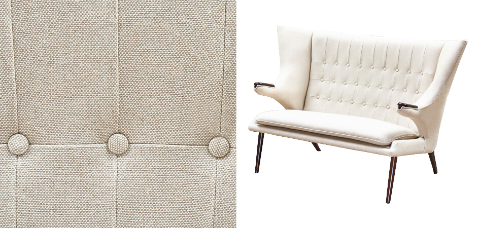 Диван Papa Bear Loveseat Ivory Linen Диван Papa Bear Loveseat Ivory Linen - Loft-Concept в Челябинске