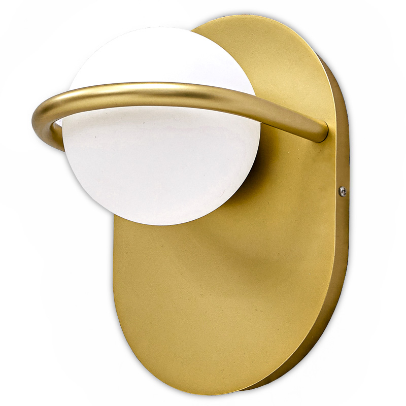 Бра Gold Holds Ball Sconces Золотой Белый Бра Gold Holds Ball Sconces Золотой Белый в Челябинске | Loft Concept