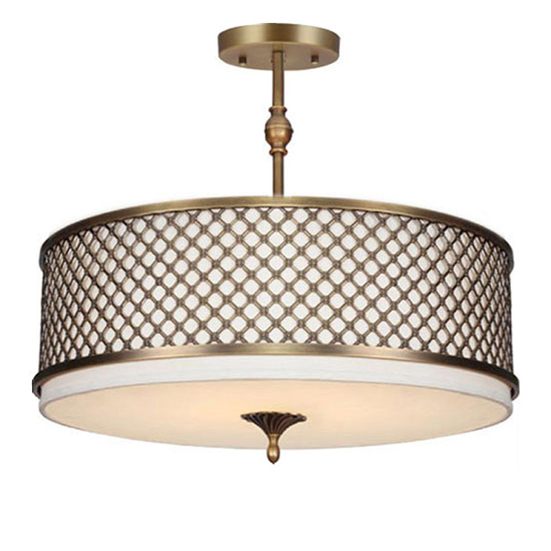 Люстра Kahir Classic Chandelier Латунь Белый Люстра Kahir Classic Chandelier Латунь Белый в Челябинске | Loft Concept